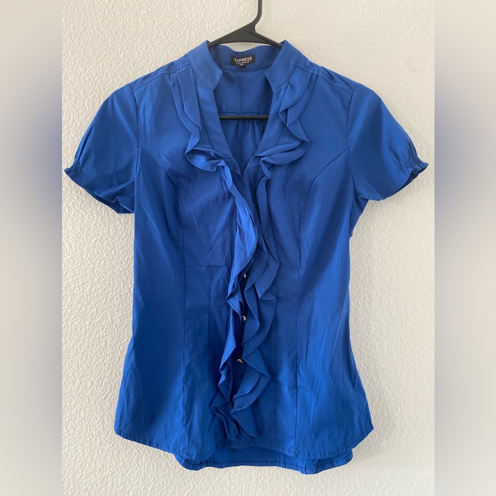 Express blue top